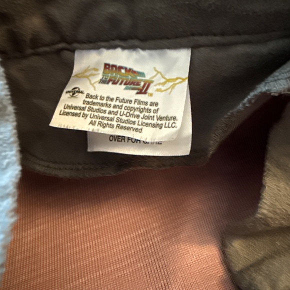 Back to the Future II Jacket Marty McFly Costume XL Michael J Fox - Picture 2 of 2